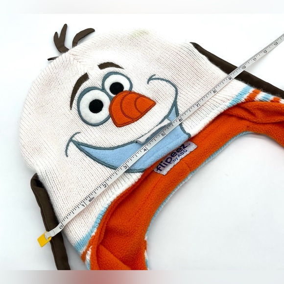GUC Flipeez By ABG DIsney Frozen Olaf Knit Beanie Hat OS - Picture 6 of 14